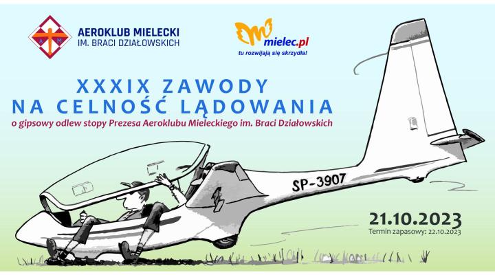 XXXIX Zawody szybowcowe na celność lądowania w Mielcu (fot. Aeroklub Mielecki)