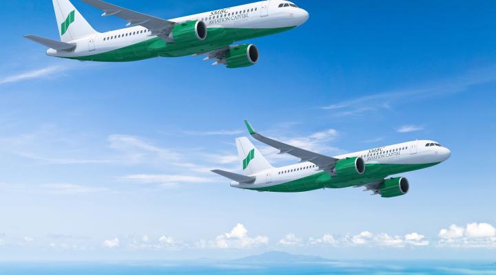SMBC Aviation Capital zamówiła 60 maszyn z rodziny A320neo (fot. Airbus)