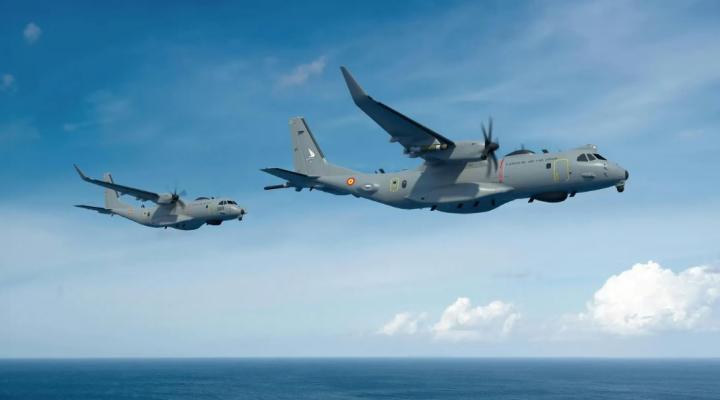 Hiszpańskie C295 MSA (fot. Airbus)