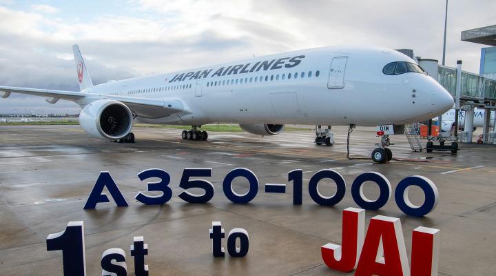 Japan Airlines odebrały swój pierwszy A350-1000 (fot. Airbus)