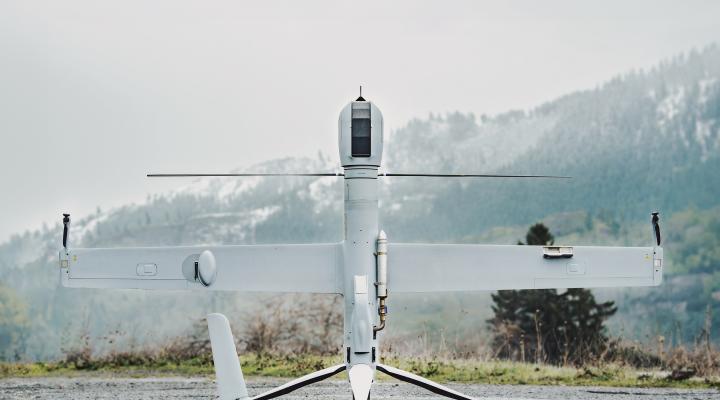 Flexrotor, nowoczesny bezzałogowiec pionowego startu i lądowania (VTOL) (fot. Airbus)