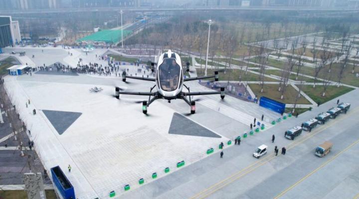 EH216-S - UAV do przewozu pasażerów (fot. EHang)