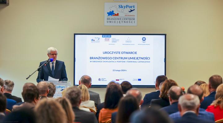Pierwsze Branżowe Centrum Umiejętności w Polsce zostało uroczyście otwarte (fot. Zakład Doskonalenia Zawodowego w Katowicach)