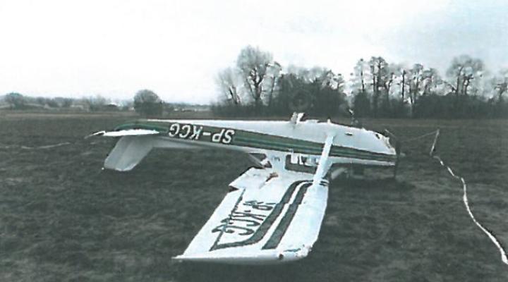 Wypadek Cessny 150M SP-KCG