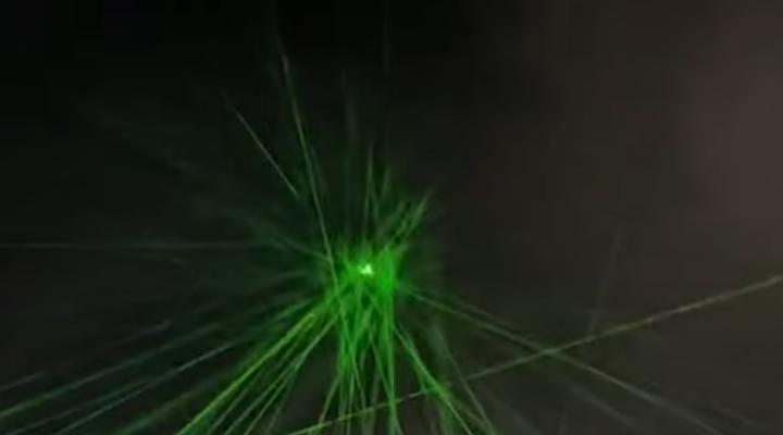 Samolot oślepiony wieloma laserami w Meksyku