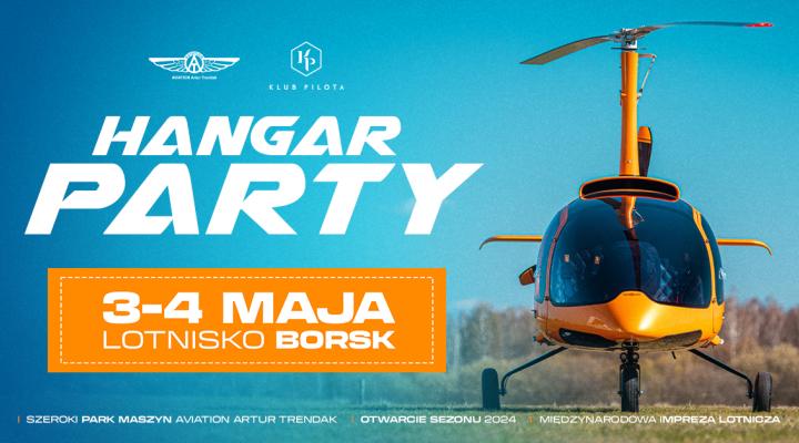 Hangar Party 2024 na lotnisku Borsk (fot. Aviation Artur Trendak)