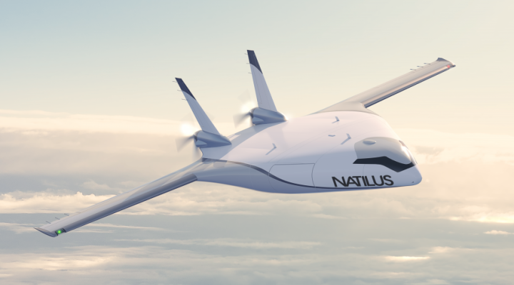 Kona - samolot transportowy firmy Natilus o mieszanych skrzydłach (fot. Natilus)