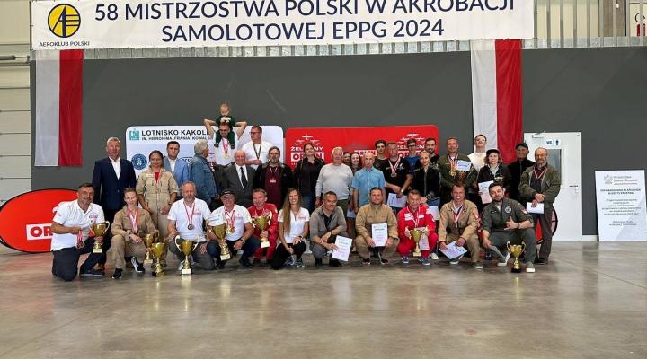 58. Mistrzostwa Polski w Akrobacji Samolotowej w Kąkolewie - uczestnicy (fot. ORLEN Grupa Akrobacyjna Żelazny, Facebook)