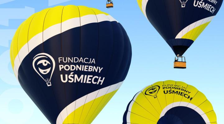 Projekt powłoki fundacyjnego balonu na ogrzane powietrze (fot. Fundacja Podniebny Uśmiech)