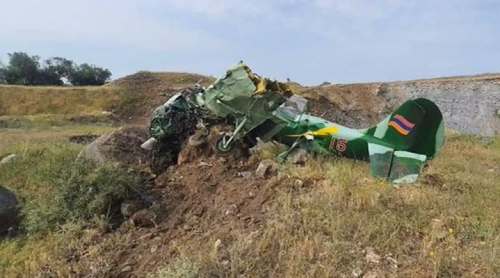 Katastrofa samolotu Jak-42 w Armenii, fot twitter