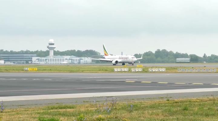 Samolot Ethiopian Airlines na Lotnisku Chopina (fot. Lotnisko Chopina)