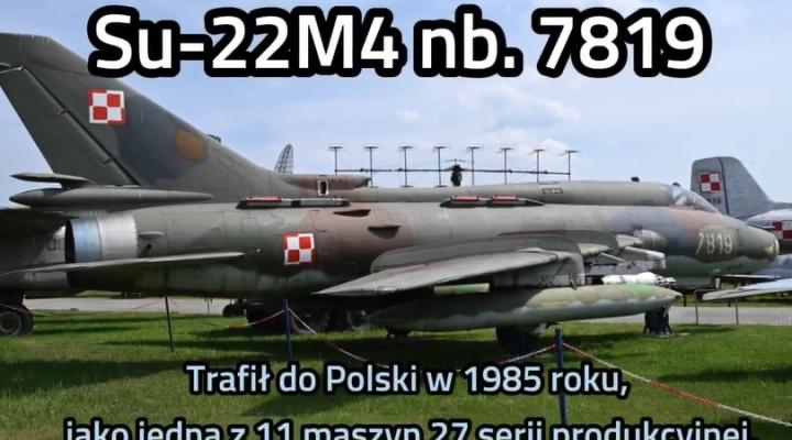 Su-22M4 nb. 7819, fot. kadr youtube