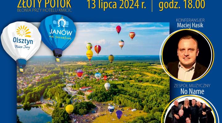 VII Jurajskie Zawody Balonowe - piknik balonowy (fot. Urząd Gminy w Janowie)