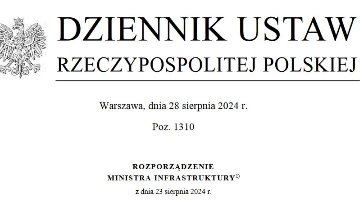 Dziennik Ustaw z 28 sierpnia 2024