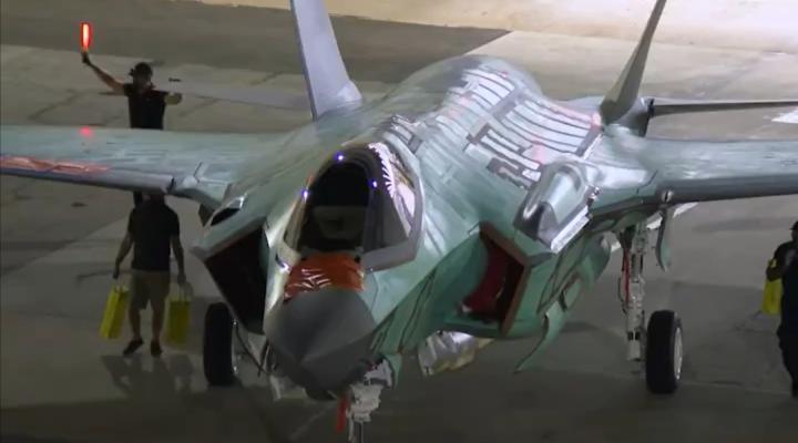 F-35 dla Polski został przetransportowany do zakładu prac wykończeniowych (fot. Lockheed Martin, serwis X)