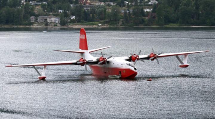 Samolot przeciwpożarowy Martin JRM Mars, fot. aerotime