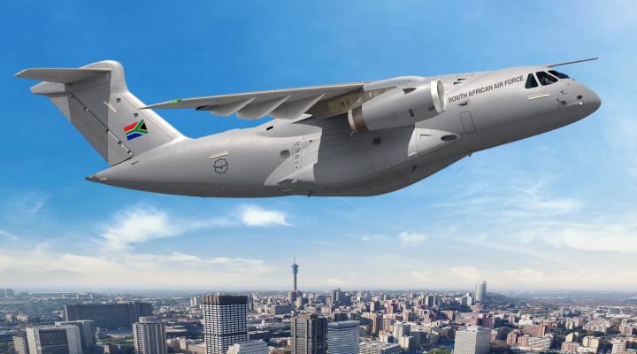 C-390 Millennium dla Południowoafrykańskich Sił Obrony Narodowej (fot. Embraer)