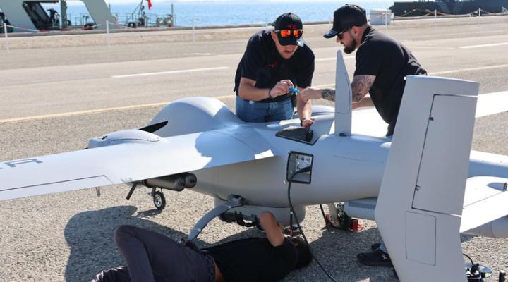 Testy zdolności autonomicznych systemów na ćwiczeniach REPMUS 24 w Portugalii (fot. Portuguese Navy)