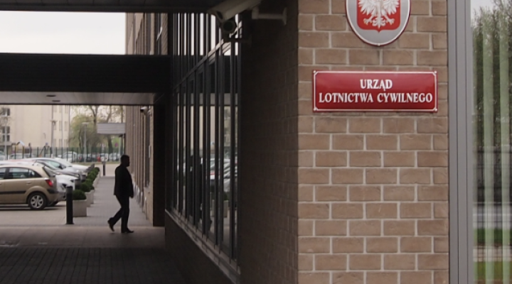 Urząd Lotnictwa Cywilnego wejście