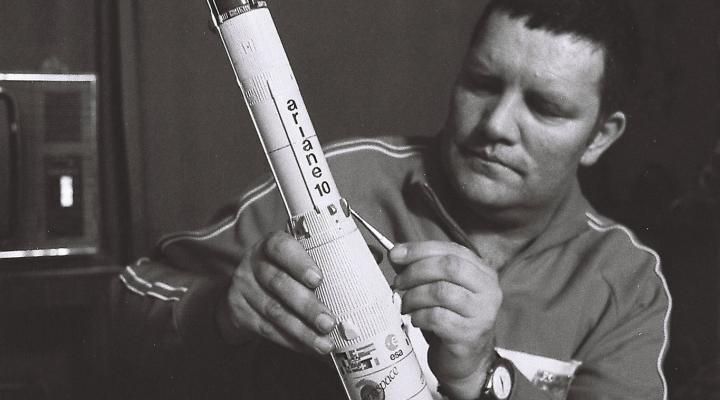 Wojciech Krzywiński (fot. Aeroklub Ziemi Mazowieckiej)