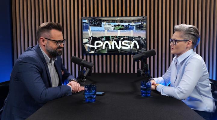 Aleksandra Majewska, Zastępca Dyrektora ds. Organów TWR i senior kontroler ruchu lotniczego gościem wideopodcastu Wysokie Loty (fot. PAŻP)