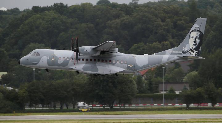 C-295M CASA - start (fot. 8. Krakowska Baza Lotnictwa Transportowego)