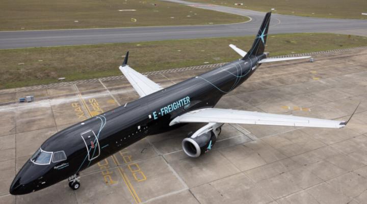 Embraer E190 F w wersji cargo, fot. Aerotime