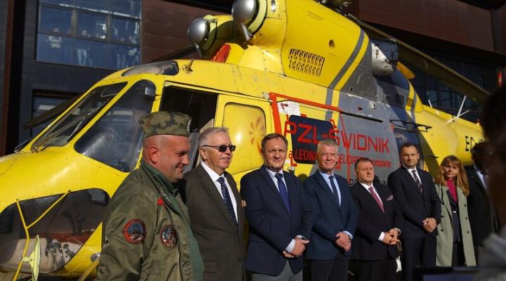 PZL W-3A Sokół przekazany Politechnice Lubelskiej (fot. Adam Pastuszak, Studencka Agencja Fotograficzna)