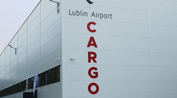 Terminal cargo w Porcie Lotniczym Lublin (fot. Lublin Airport LUZ)