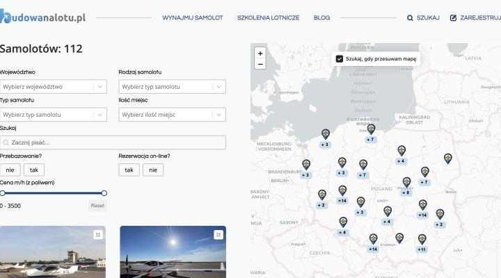 Budowanalotu.pl - strona internetowa