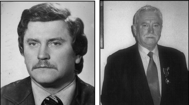 Alfred Bzyl - po prawej odznaczony Złotym Krzyżem Zasługi, 45-lecie KSL, 1.08.2006 r. (fot. arch. K.W. Chudziński)