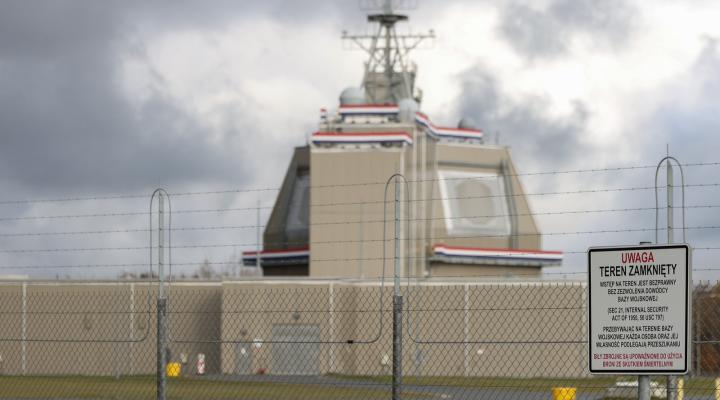 Amerykańska baza przeciwrakietowa Aegis Ashore w Redzikowie (fot. Marek Borawski, KPRP)