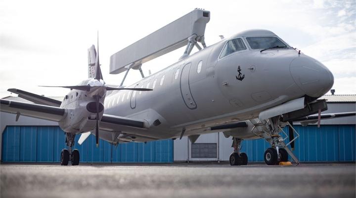 Saab 340 AEW (fot. Michał Niwicz)