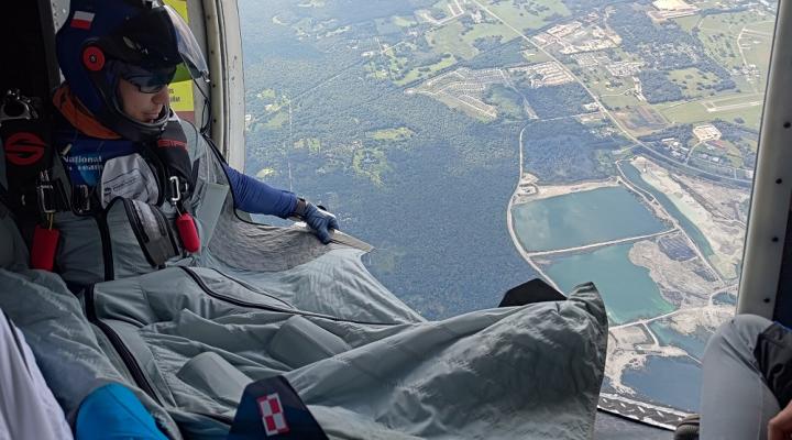 Wingsuit Flying Acrobatics