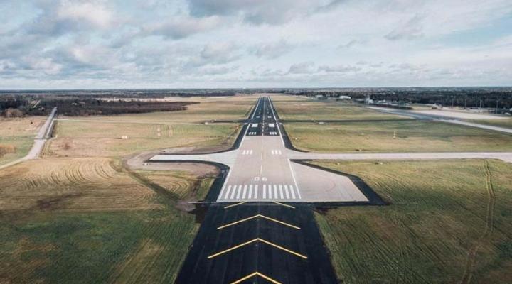 Zmodernizowany pas startowy w bazie Ämari (fot. Estonian Defence Forces)