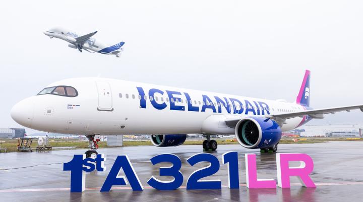 A321LR dla linii Icelandair (fot. Airbus)