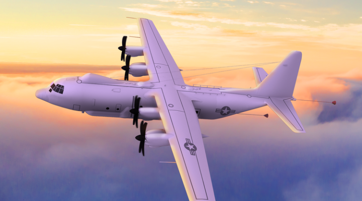 E-130J na misję TACAMO Marynarki Wojennej USA (fot. Northrop Grumman)