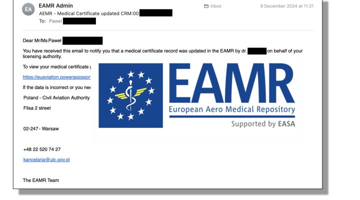 EAMR - The European Aero-Medical Repository