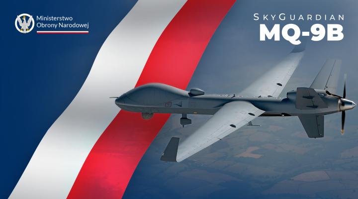 MQ-9B SkyGuardian dla Wojska Polskiego (fot. General Atomics - Aeronautical Systems Inc.)