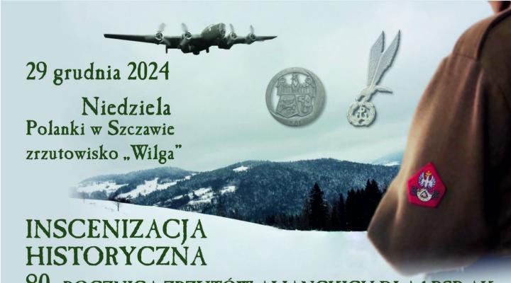Obchody 80. Rocznicy Zrzutów Alianckich dla 1 PSP AK (fot. Stowarzyszenie Rekonstrukcji Historycznych 1 PSP AK)