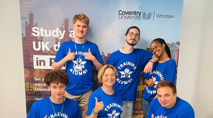 Studenci Coventry University Wrocław (fot. Coventry University Wrocław)