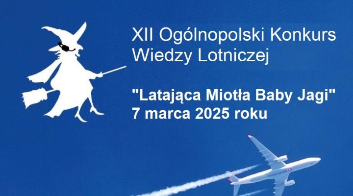 XII Ogolnopolski Konkurs Wiedzy Lotniczej Bytom - plakat (fot. elektronik.bytom.pl)