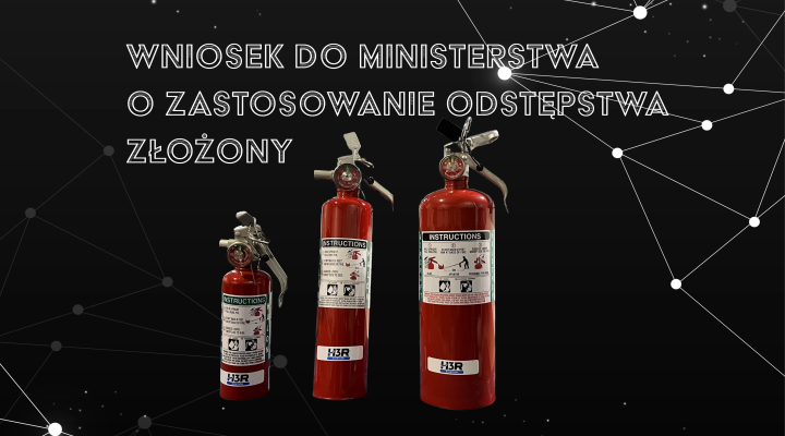 HALON - wniosek Huberta Massalskiego o odstępstwo