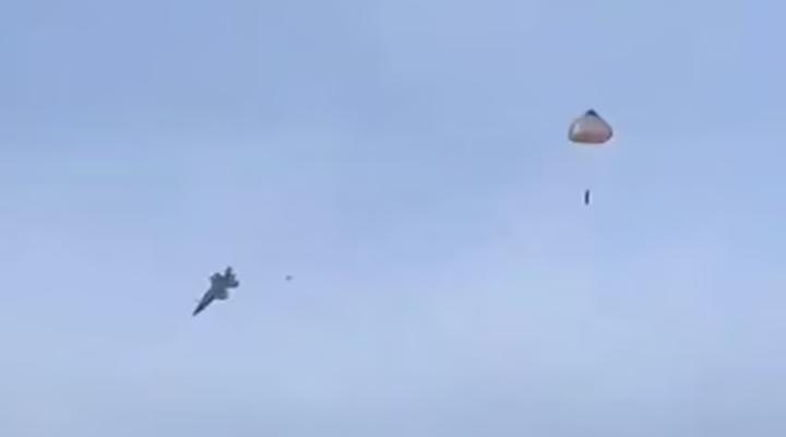 Katastrofa myśliwca F-35 na Alasce, fot. dailymail