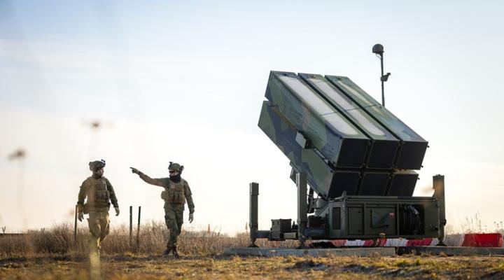 NASAMS III na lotnisku w Jasionce (fot. Ole Andreas Vekve, Forsvaret)