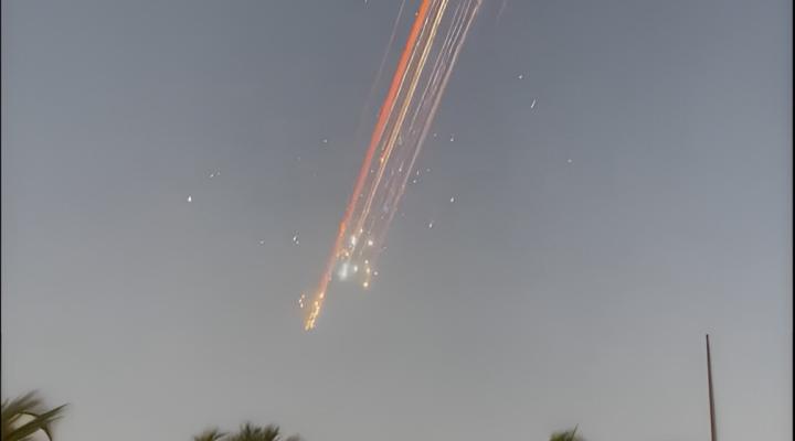 Szczątki SpaceX, fot.zimlive