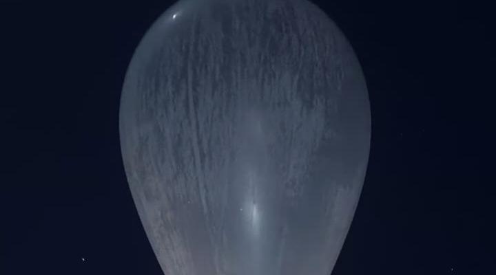 Balon z kontrabandą (fot. KWP w Białymstoku)