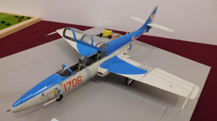 Model na Podkarpackim Konkursie Kartonowych i Plastikowych Modeli Redukcyjnych (fot. Zygmunt Bąk, KKSL im. gen. pil. Ludomiła A. Rayskiego)3