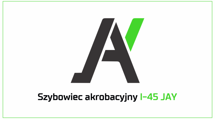 Szybowiec akrobacyjny I-45 JAY - logo (fot. Łukasiewicz-Instytut Lotnictwa)