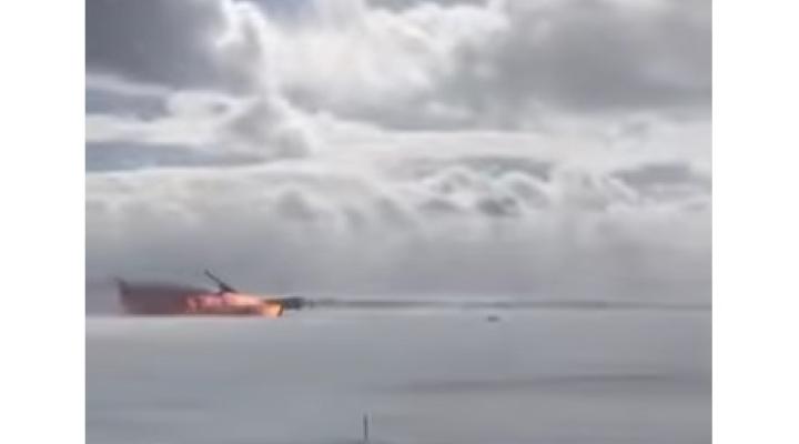 Wypadek CRJ7 Delta Airlines, fot. kadr youtube